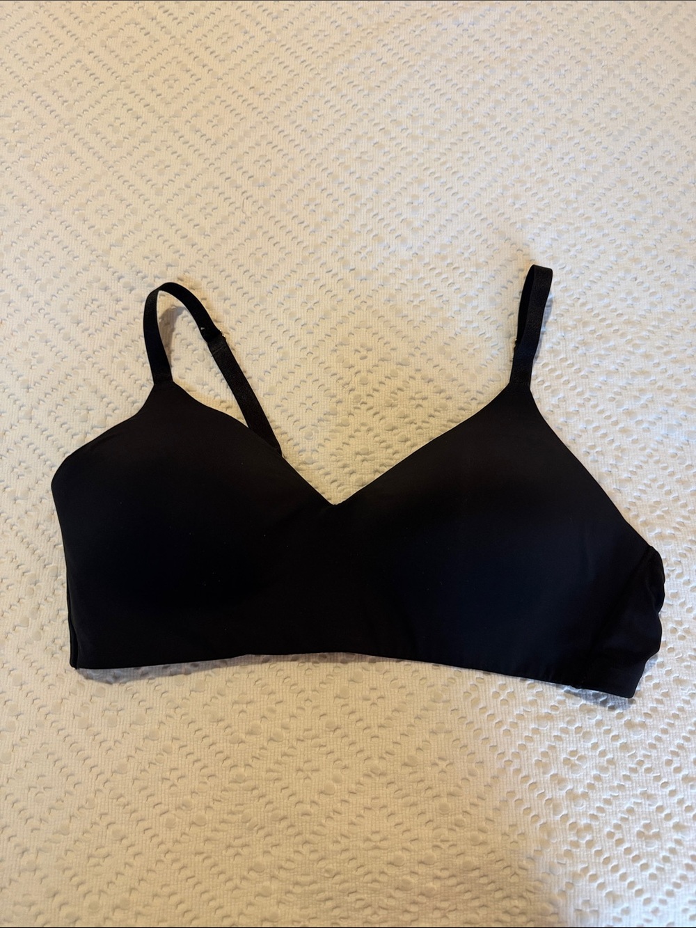 Third Locs Black Wireless Comfort Bra